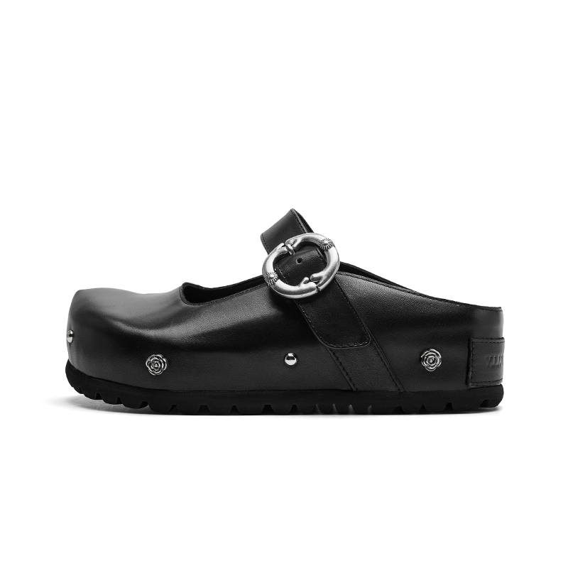 CHERYKALLY Abrasion Resistant Slip Resistant Abrasion Resistant Slip Resistant Closed Toe Slippers Women's