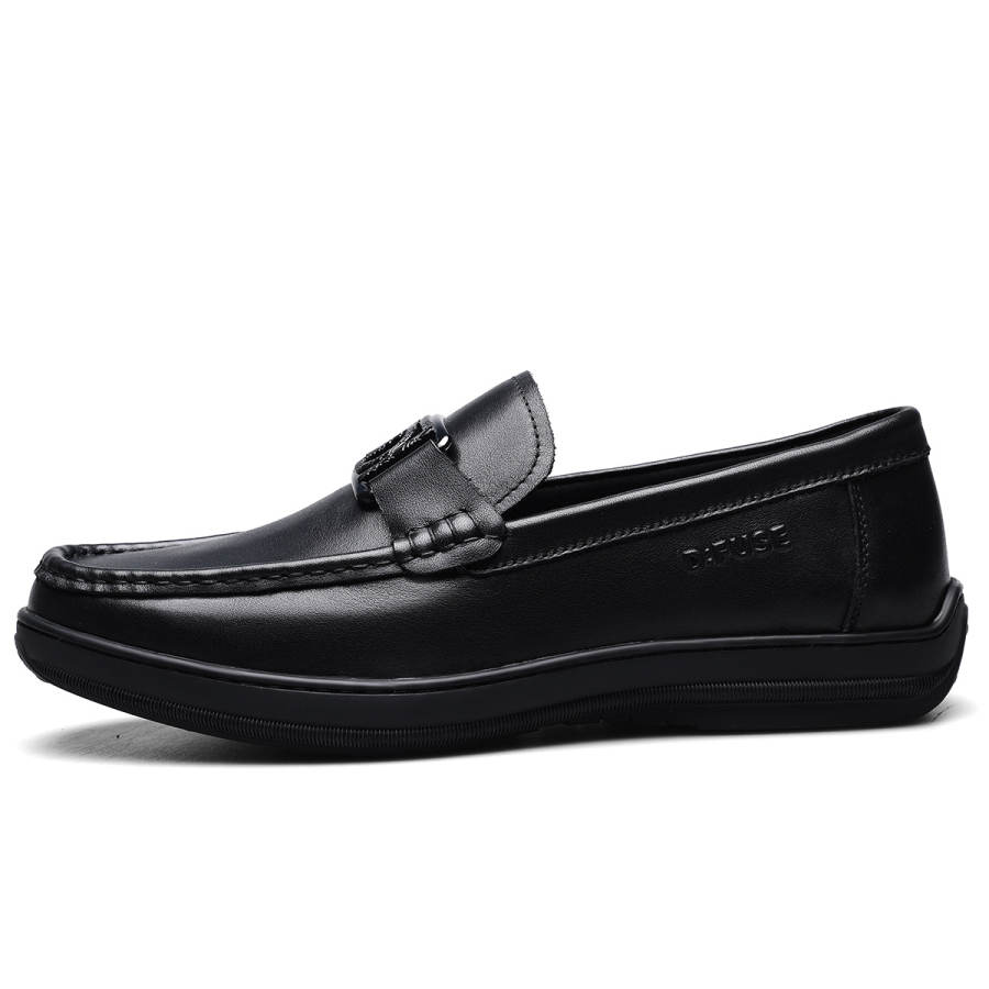 D:FUSE SCANDINAVIA D FUSE SCANDINAVIA Cow Leather Loafers Men's Black