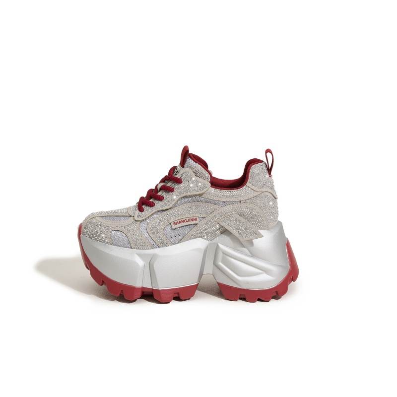 MILANLIANGE Low top Chunky Sneakers Women's
