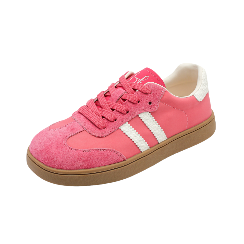 BAFFN Low top Skateboard Shoes Women's Strawberry Pink