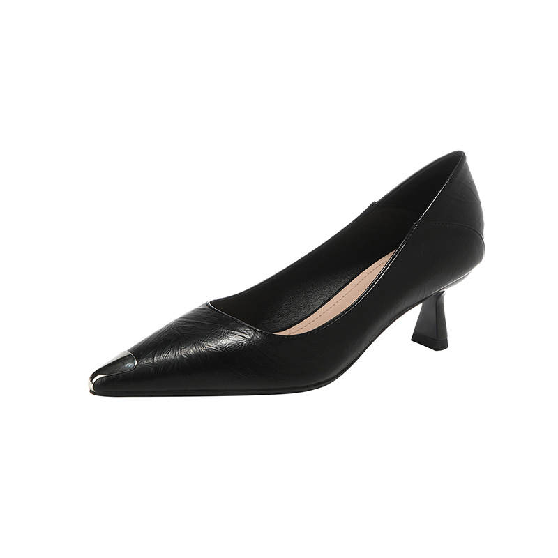 Bamiti Leather High Heels Women's