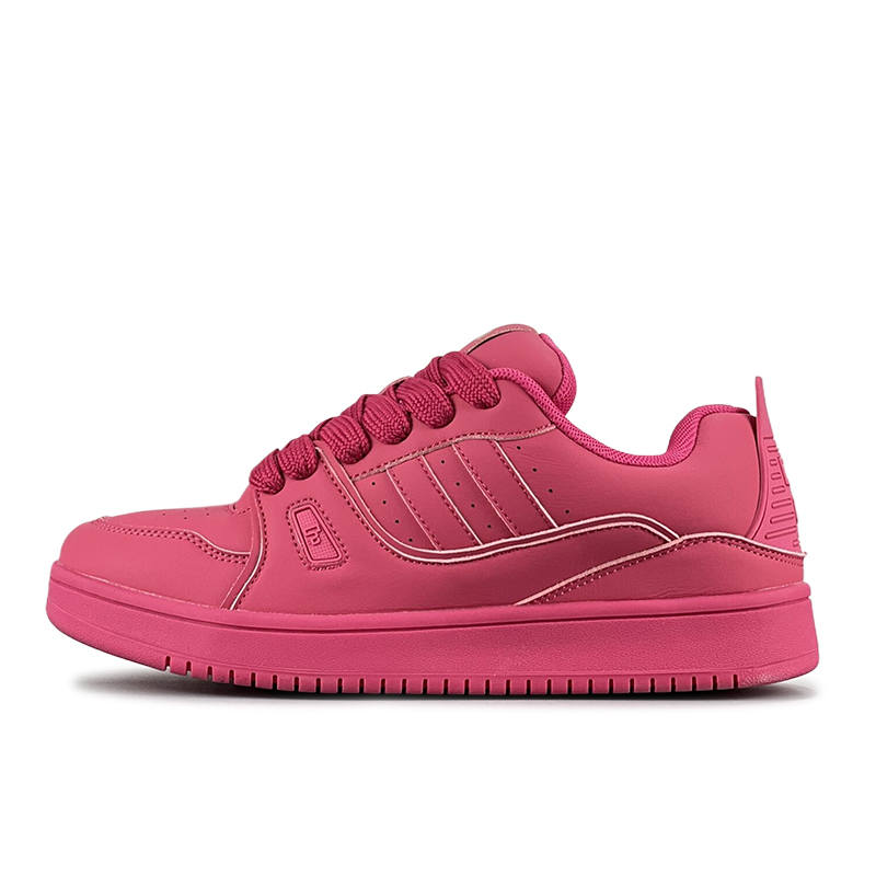 ZUIBANG Puffy Shoes Abrasion Resistant Abrasion Resistant Low top Skateboard Shoes Women's Dragon Fruit