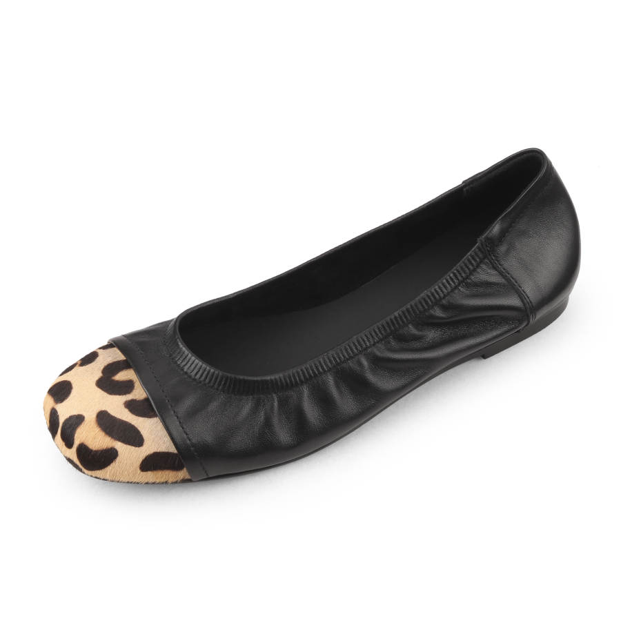 HONGYANGLIN Top Grain Cow Leather Casual Shoes Women's
