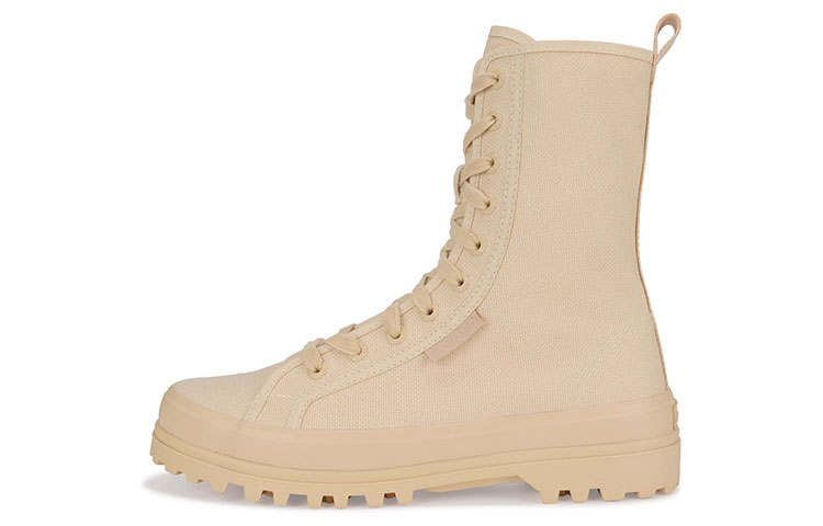 SUPERGA Alpina High top Casual Shoes Women's Apricot
