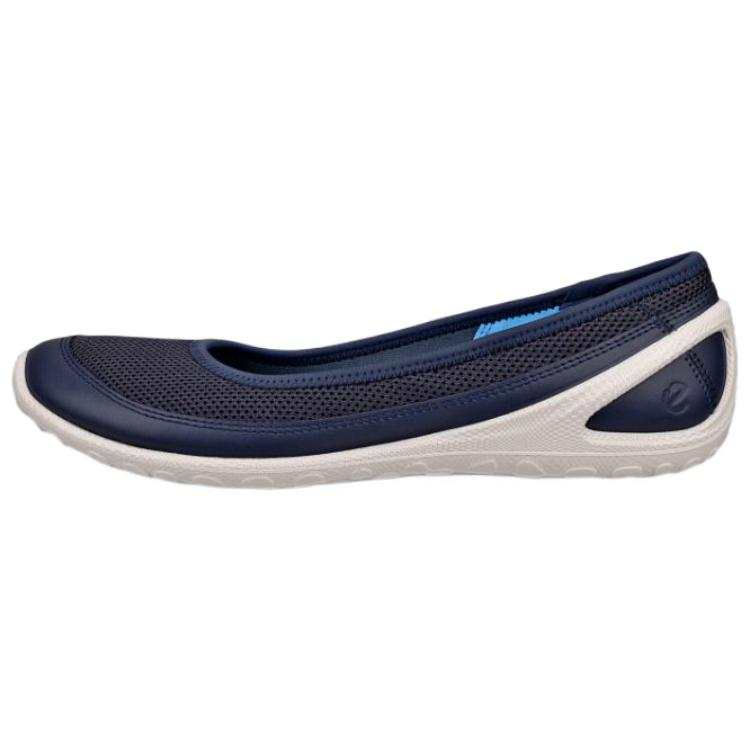 Ecco BIOM LITE Leather Casual Shoes Women's Blue