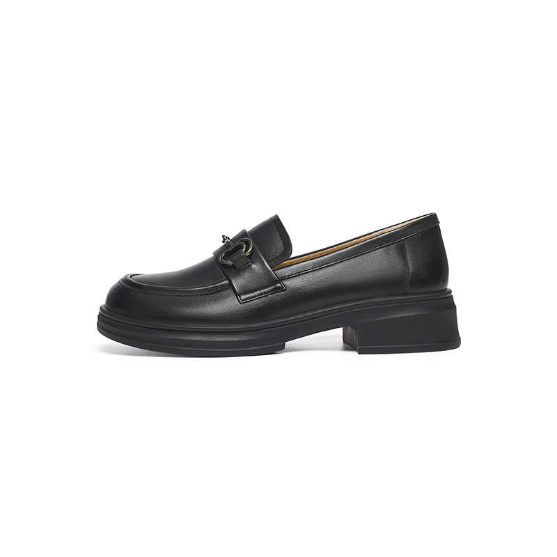 RED DRAGONFLY Cow Leather Loafers 3.6cm Women's