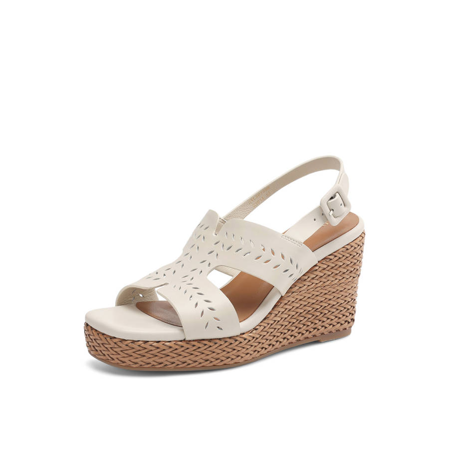 Rosa Bianca Cow Leather One Strap Sandals Women's