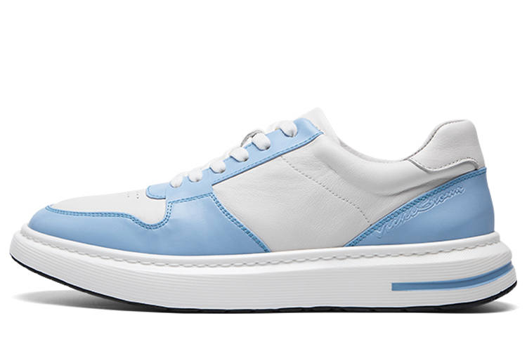 VICKI BROWN Skateboard Shoes Men's White Blue