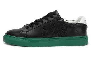 DAVID NAMAN Skateboard Shoes Men's Low Top Black