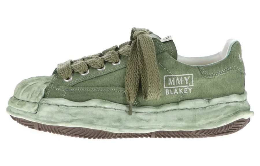 MIHARA YASUHIRO Blakey OG Sole Low Green Overdye