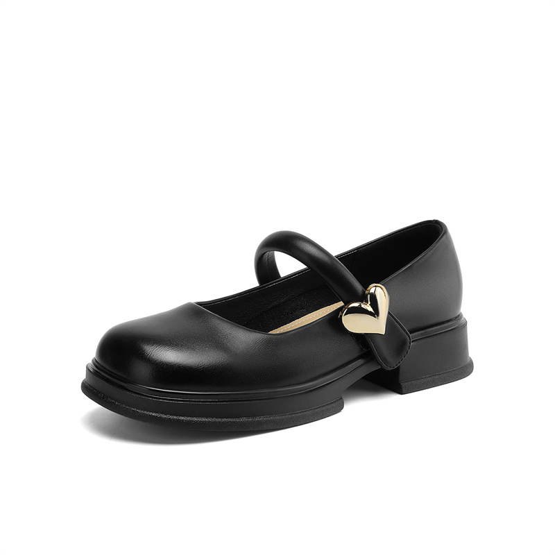 DAPHNE DAPHNE Synthetic Leather Platform Mary Jane Shoes Women's