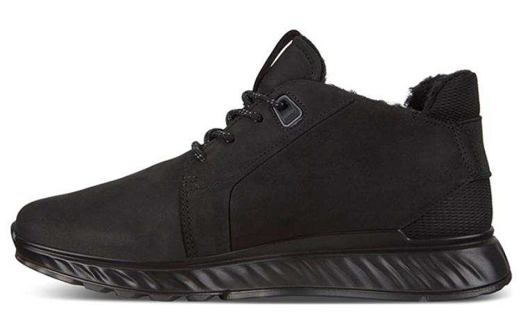 Ecco Ecco Top Grain Cow Leather Mid top Casual Shoes Men's Black