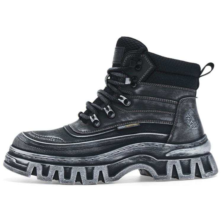 FAIRWHALE FAIRWHALE Crew Combat Boots Unisex