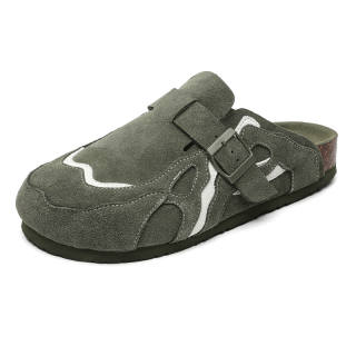 MPZY Odor Resistant Abrasion Resistant Odor Resistant, Abrasion Resistant Closed Toe Slippers Unisex Army Green