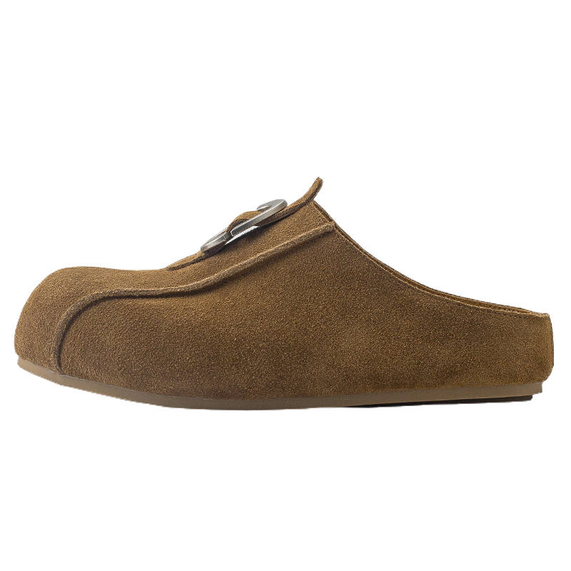 MIAOLV Rubber Sole Abrasion Resistant Slip Resistant Closed Toe Slippers Women's
