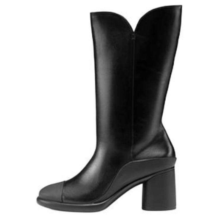 Ecco Ecco Cow Leather Knee high Boots Women's Black
