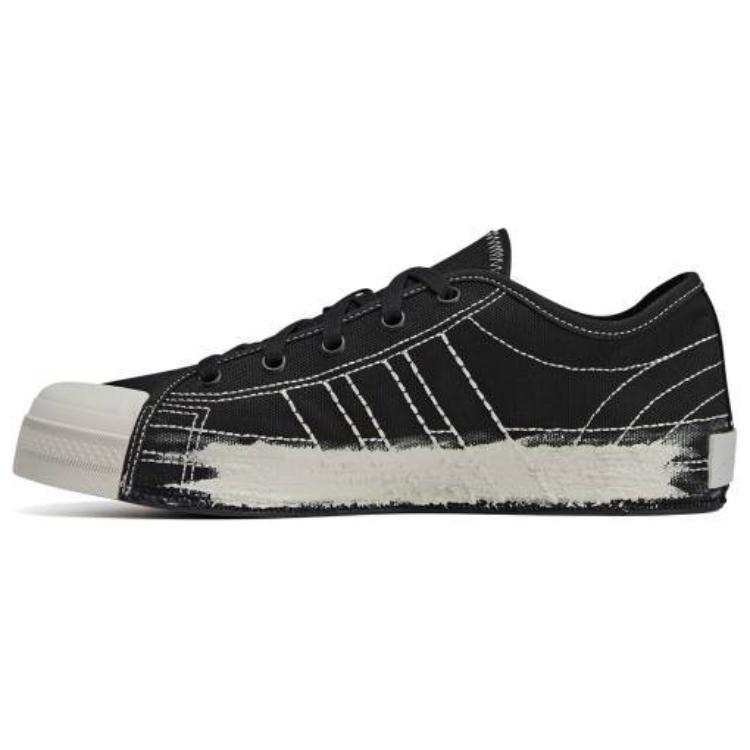 Y-3 Adidas Y-3 Nizza Low 'Black Talc'