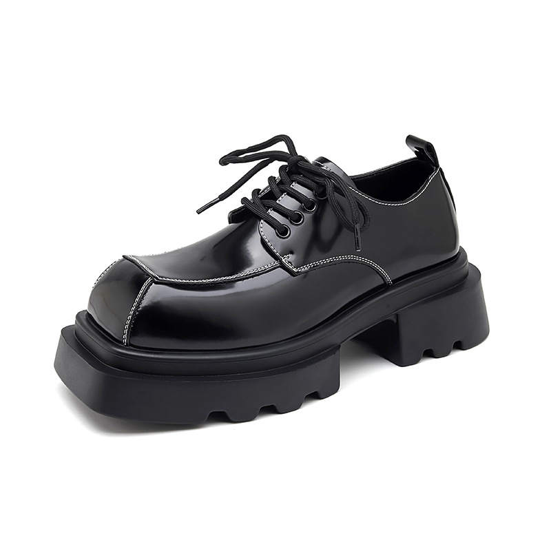 V ZERO FIVE V ZERO FIVE Microfiber Leather Casual Shoes Men's Black