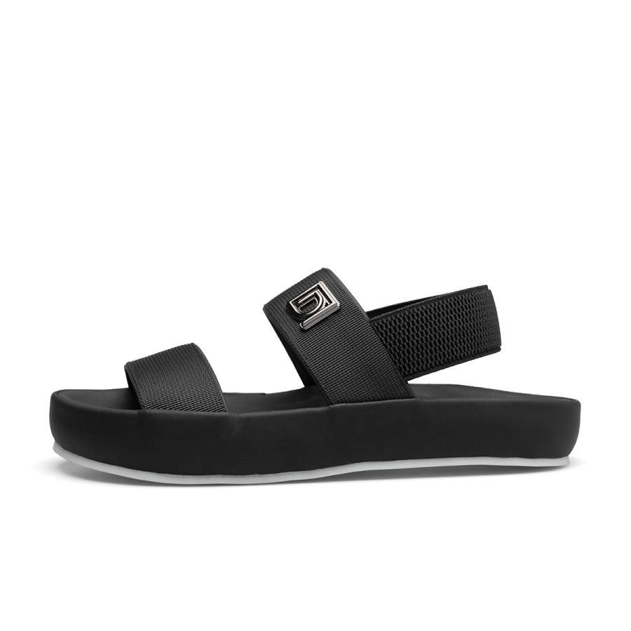 D:FUSE SCANDINAVIA D FUSE SCANDINAVIA Fabric Beach Sandals Men's Black
