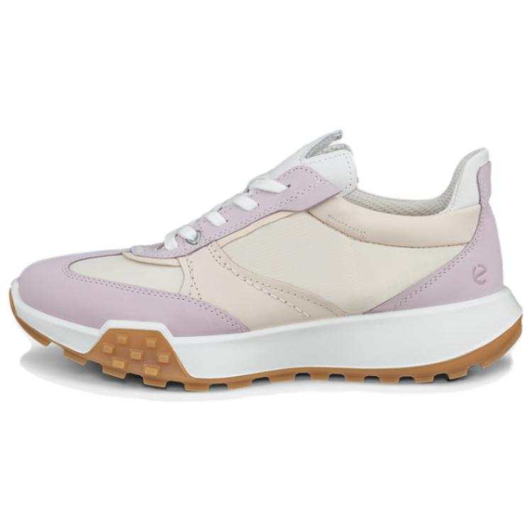 Ecco Retro Suede Low top Casual Shoes Women's Purple