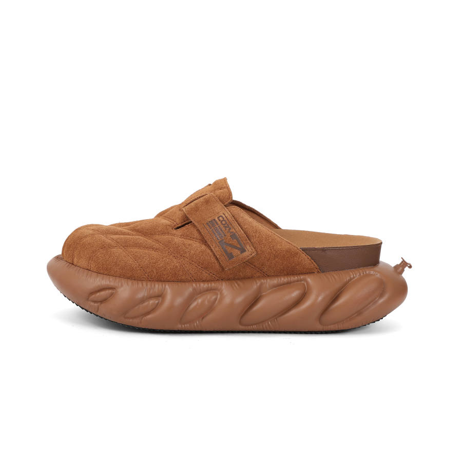 Z COSMOS ZERO COSMOS Stitching Abrasion Resistant Abrasion Resistant Closed Toe Slippers Unisex Red Brown