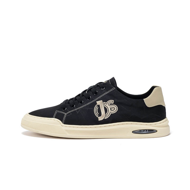 JOSINY Fabric Slip Resistant, Abrasion Resistant, Lightweight Low top Skateboard Shoes Men's