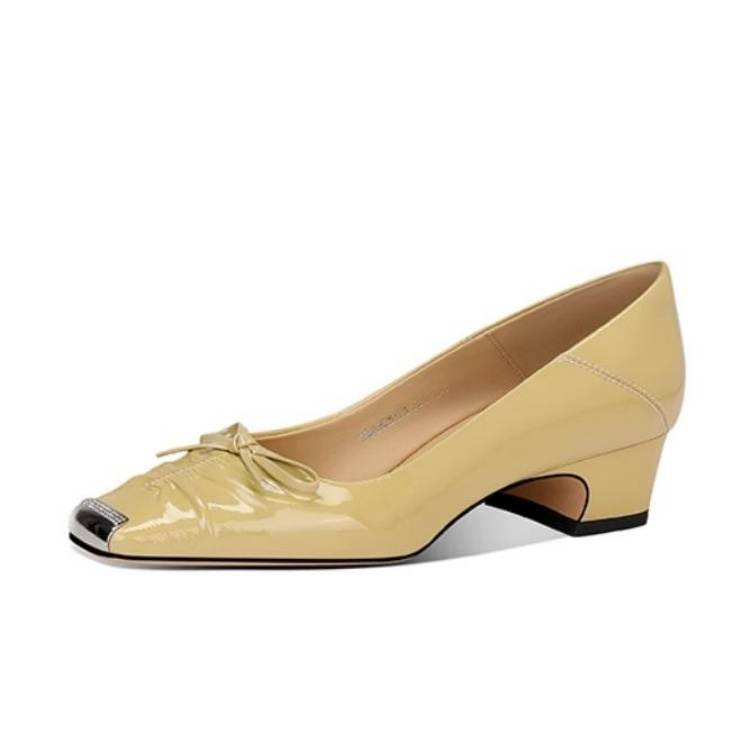 JESSICA SOPHIA Sheepskin High Heels Women's