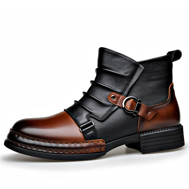 LUOMENG LUOMENG Ankle Boots Men's Black, Brown
