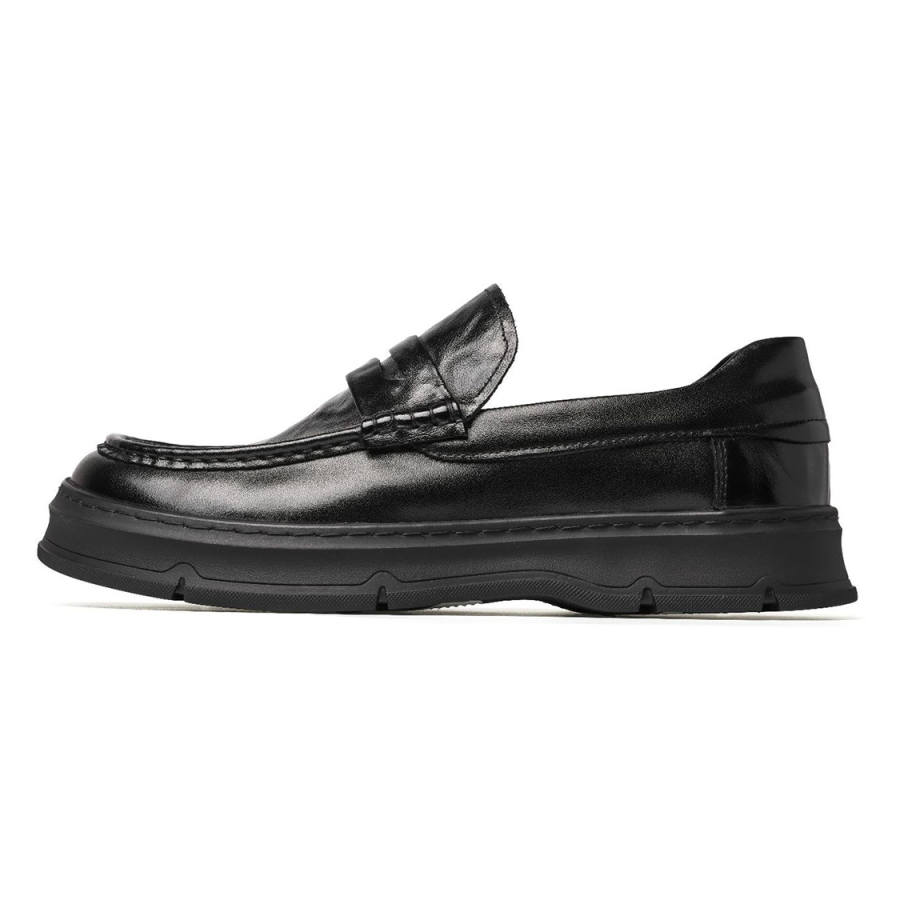 HUITE Men's Casual Shoes Men's Low Top Black