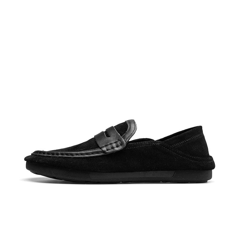 PARDASAUL PARDASAUL Cow Split Leather Gommino Loafers Men's
