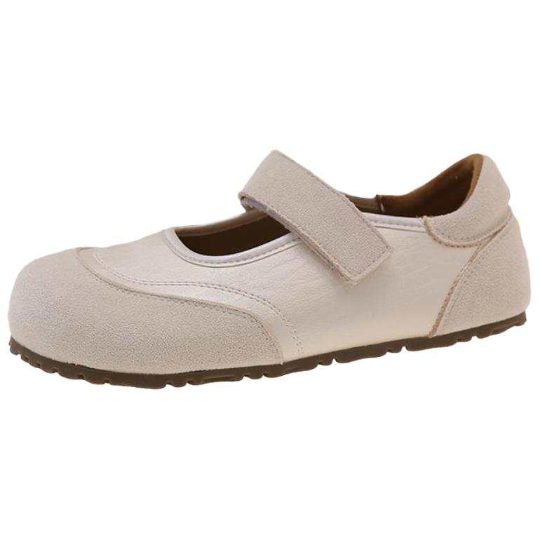 N6N8 Mary Jane Shoes Women's Silver, Beige, Leopard Print