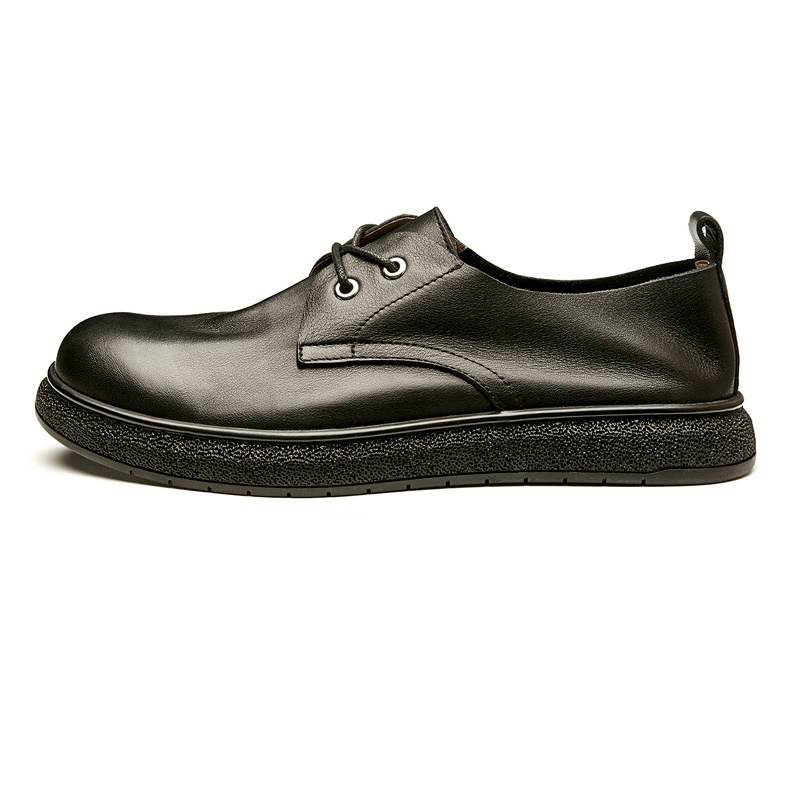 Brounvanm Top Grain Cow Leather Casual Shoes Men's