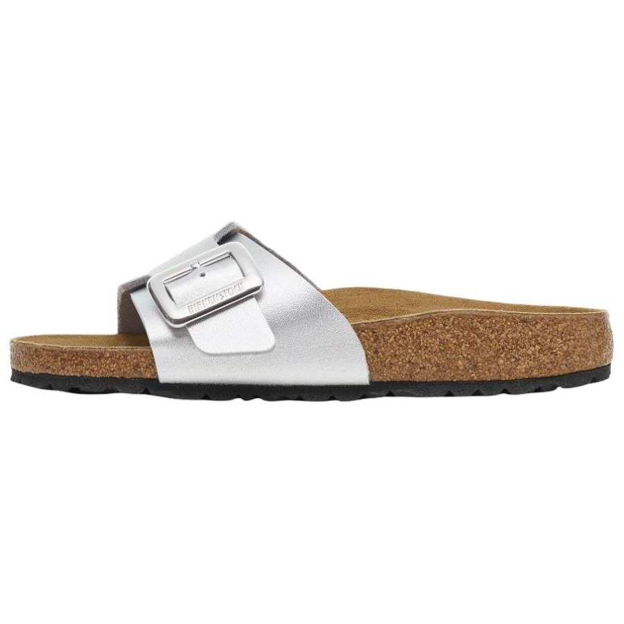 Birkenstock Catalina EVA Slide Slippers Women's Silver Narrow