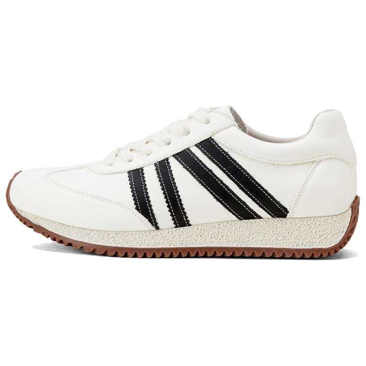GOLDLION Cow Leather Lightweight And Breathable Low top Casual Shoes Women's