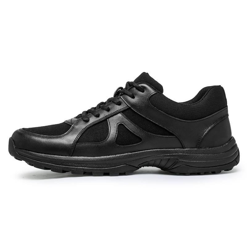 SHUSHUJIA Thermal Slip Resistant Slip Resistant And Breathable Low top Casual Shoes Men's Black