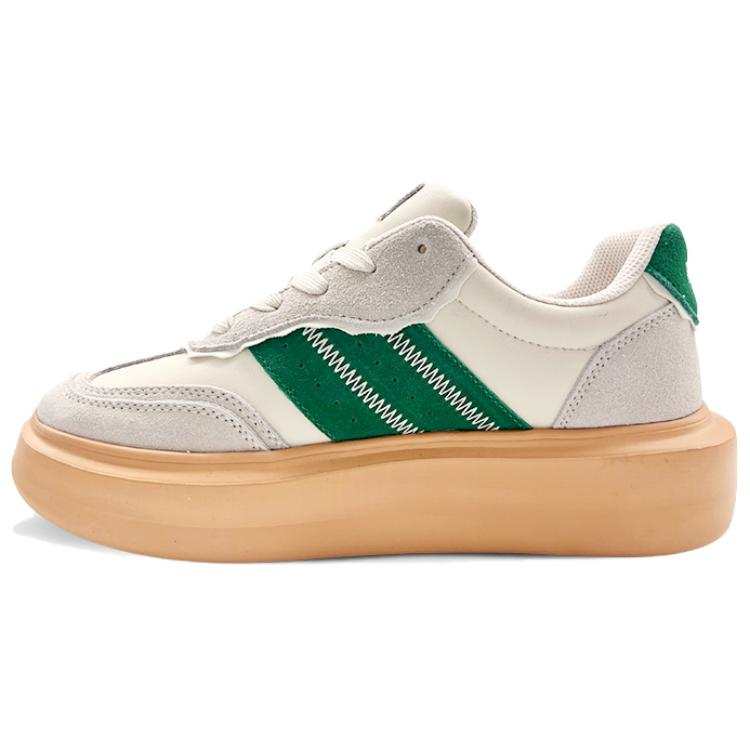 QIANJIN Low top Skateboard Shoes Unisex Green