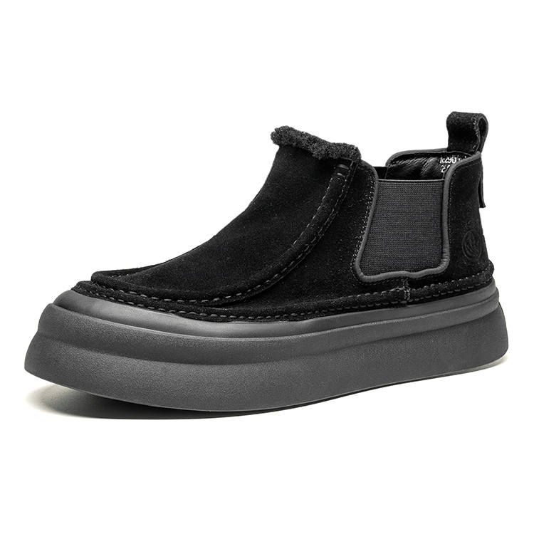 LEAVELAND Chelsea Boots Men's Black/Brown