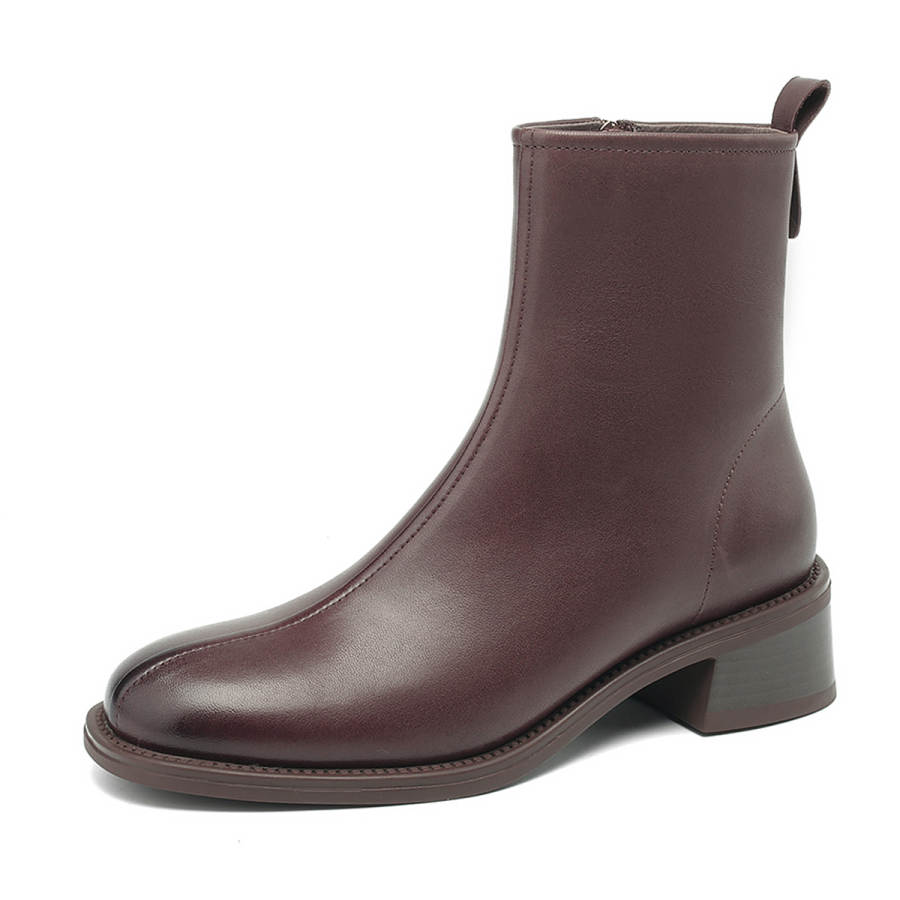 D:FUSE SCANDINAVIA D FUSE SCANDINAVIA Sheepskin Ankle Boots Women's Brown