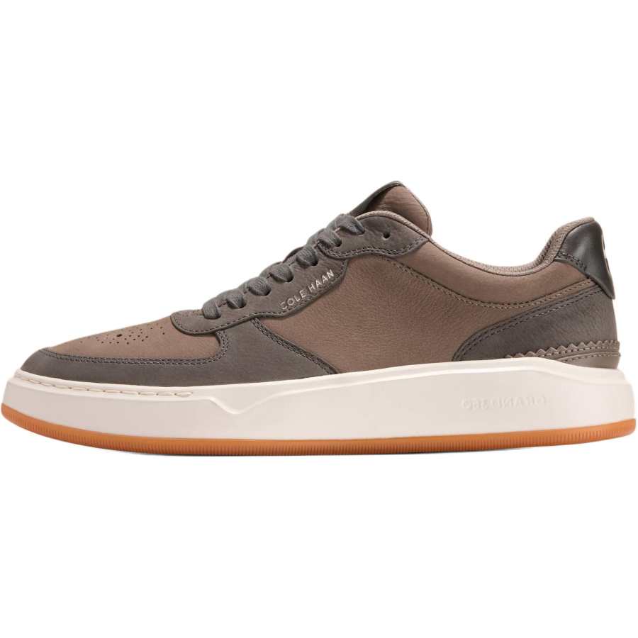 COLE HAAN Cow Leather Low top Skateboard Shoes Men's Gray