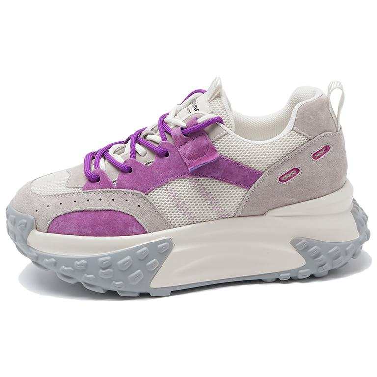 AGSDON Fabric Low top Chunky Sneakers Women's