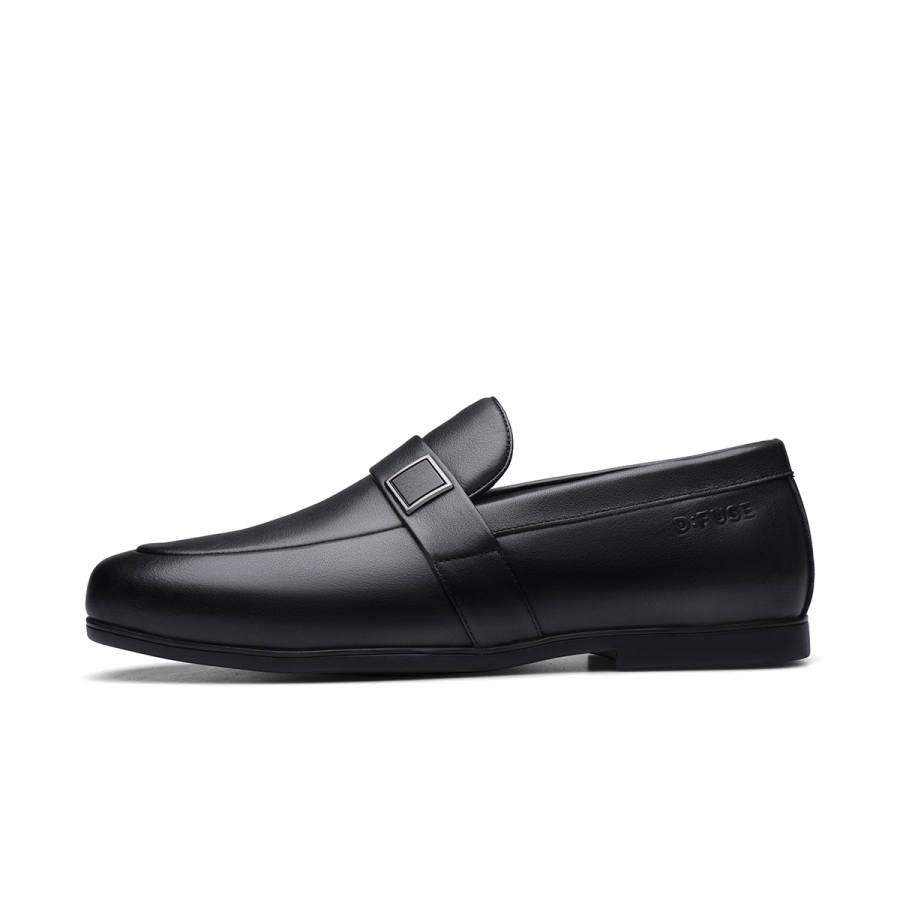 D:FUSE SCANDINAVIA D FUSE SCANDINAVIA Cow Leather Casual Shoes Men's Black