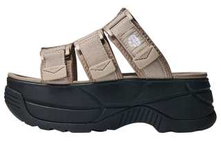 Shaka Slide Slippers Women's Taupe