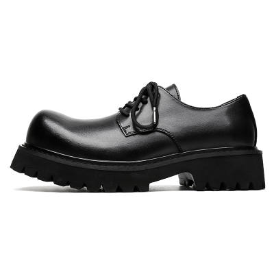 LUOMAIKE Microfiber Leather Casual Shoes Men's Black