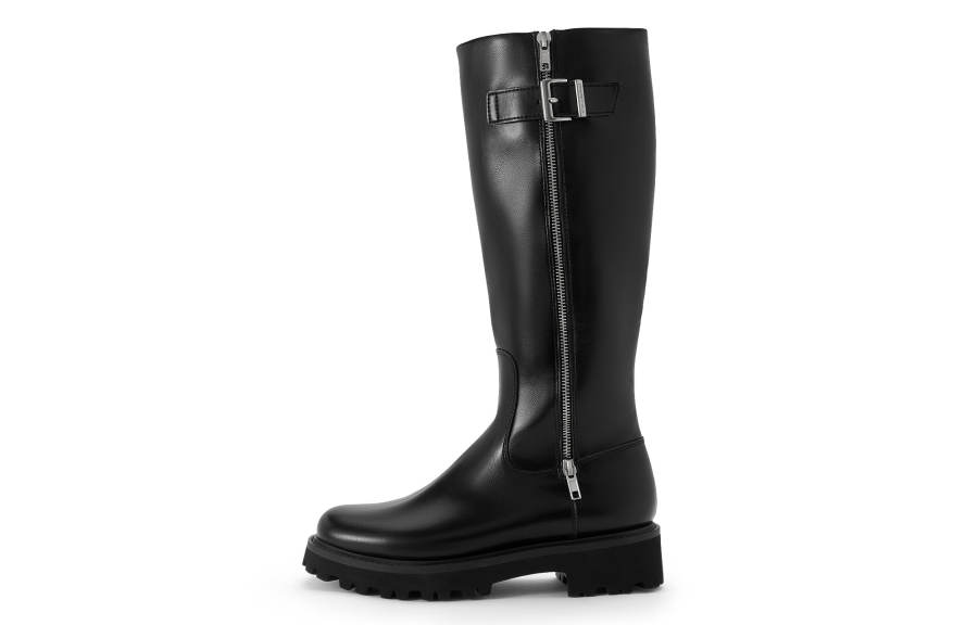 CHARLES&KEITH Small Ck Pu Knee high Boots 4.2cm Women's