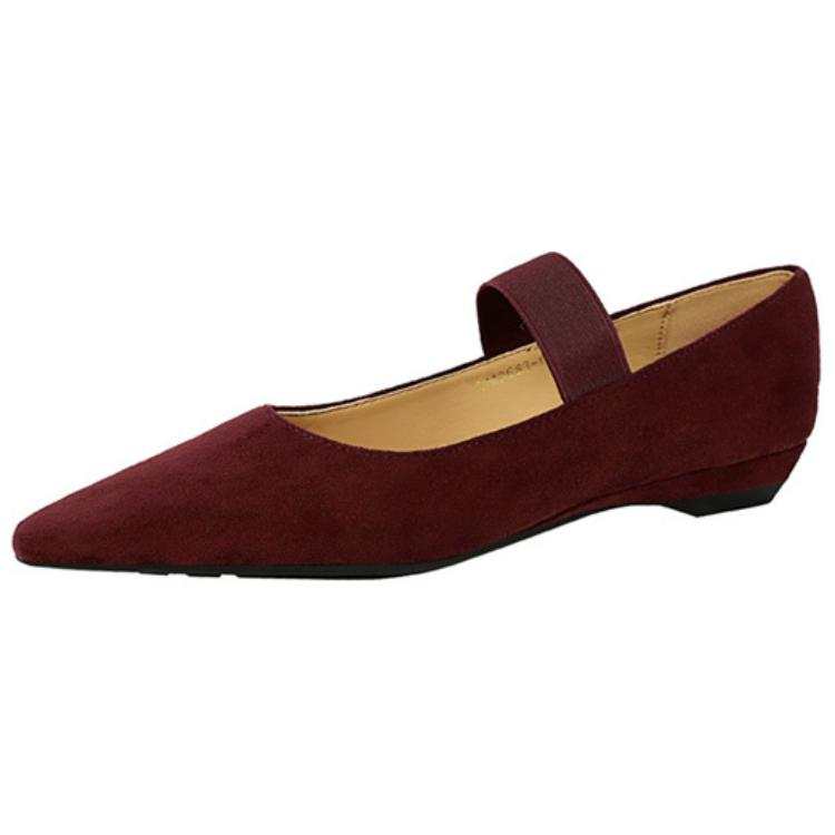 BIGTREE BIGTREE Suede Mary Jane Shoes Women's