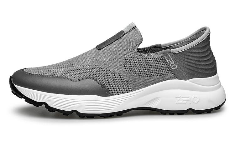 ZRO Casual Shoes Men's Low Top Gray/Black