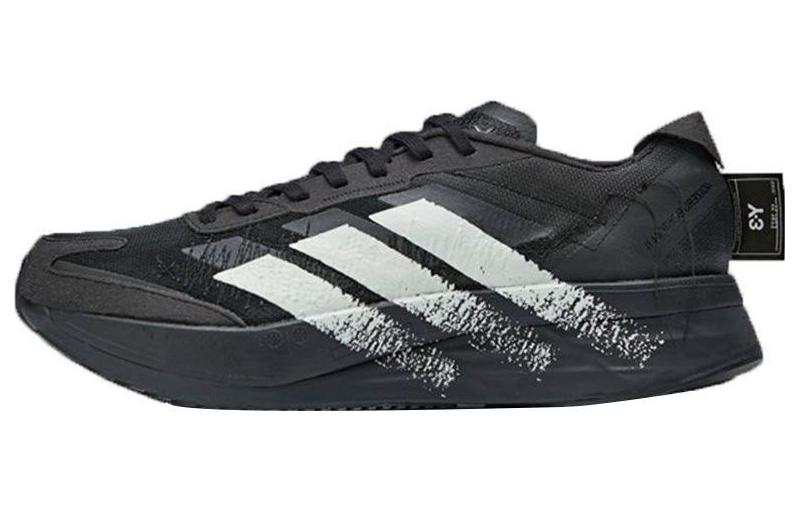 Y-3 Y 3 Boston 11 Fabric Low top Sports Casual Shoes Unisex Black Yohji Yamamoto Designer Signature Edition