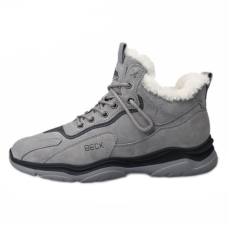 BECK BECK Microfiber Leather Thickened And Fleece Lined Cold Resistant Thermal Fashion Versatile