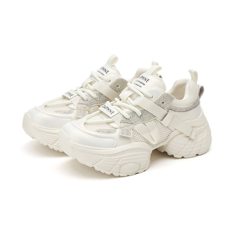 DAPHNE DAPHNE Synthetic Leather Low top Chunky Sneakers Women's