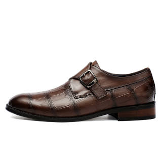 Mansion bull Dress Shoes Unisex Low Top Black/Brown